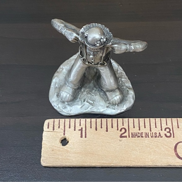 Vintage 1980 Hudson Pewter Keim Dynamite Clown Collectible Mini Pewter Figurine - Picture 10 of 12